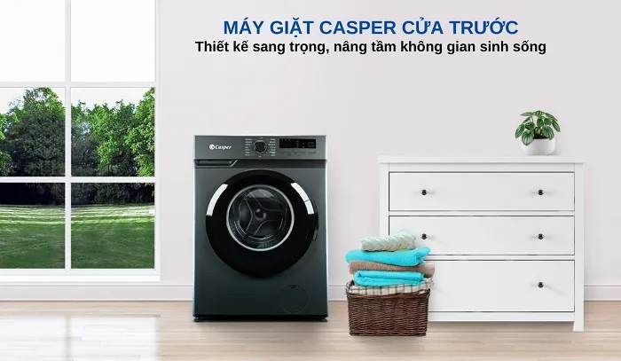 Máy giặt Casper Inverter 9 kg WF-9VG1 